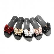 New Slippers Butterfly Flat heel Slip-proof Holiday Sandals