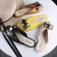 New summer women wear Baotou semi slippers